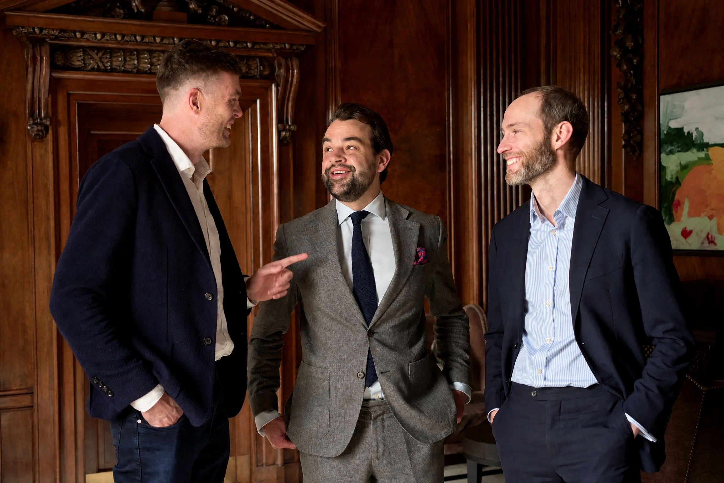 Alex Ghigo, Geoffroy Canivet and Alexandre Riou in conversation in London