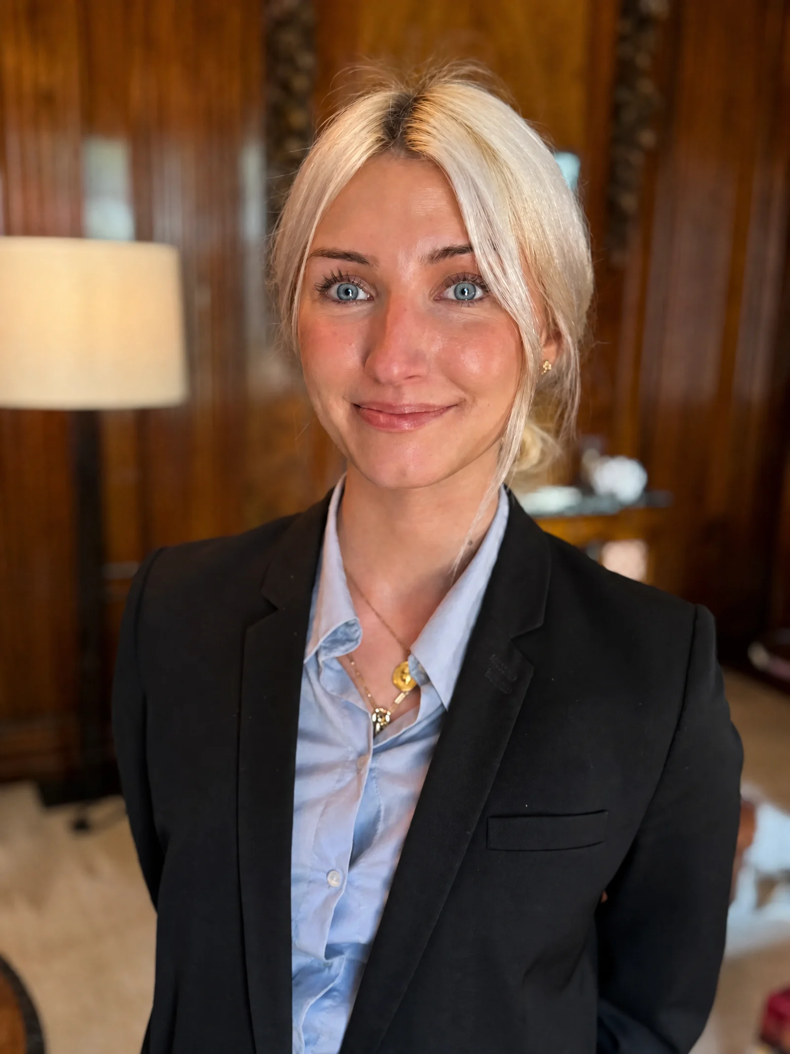 Jade Milin at the London office