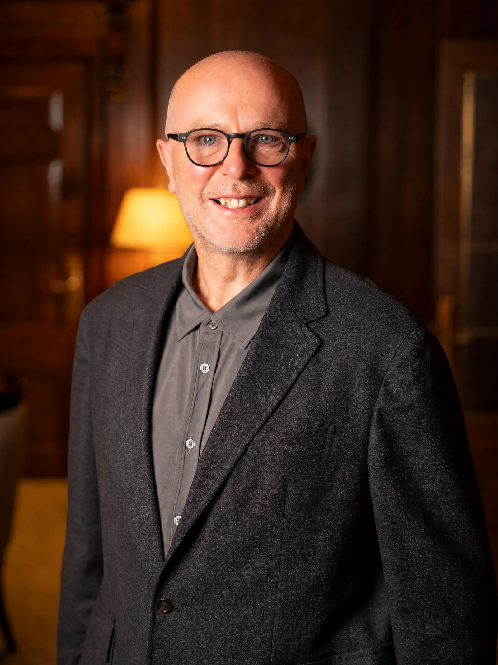 Randall Edwards smiling at the London office